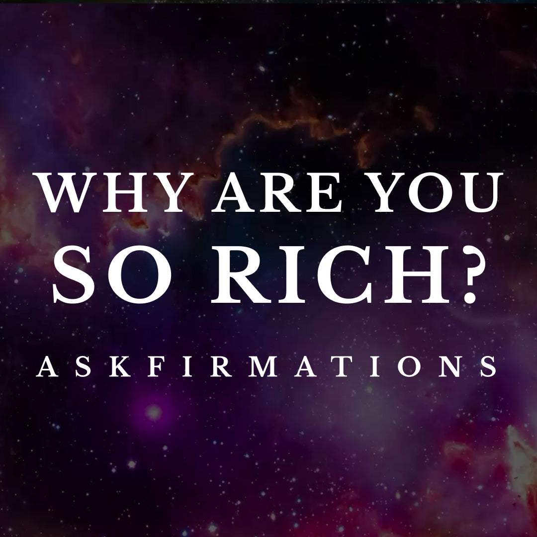 Why are you so rich? | Wealth Askfirmations for Sleep (432 Hz)