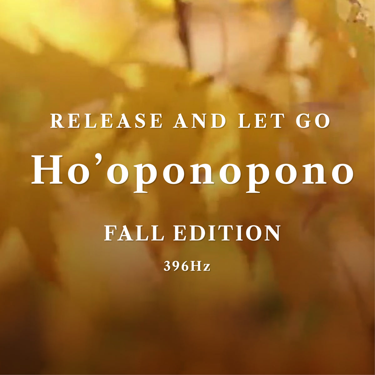 Ho'oponopono Fall Edition | Release and Let Go | Sleep Meditation | 396Hz | Digital Download