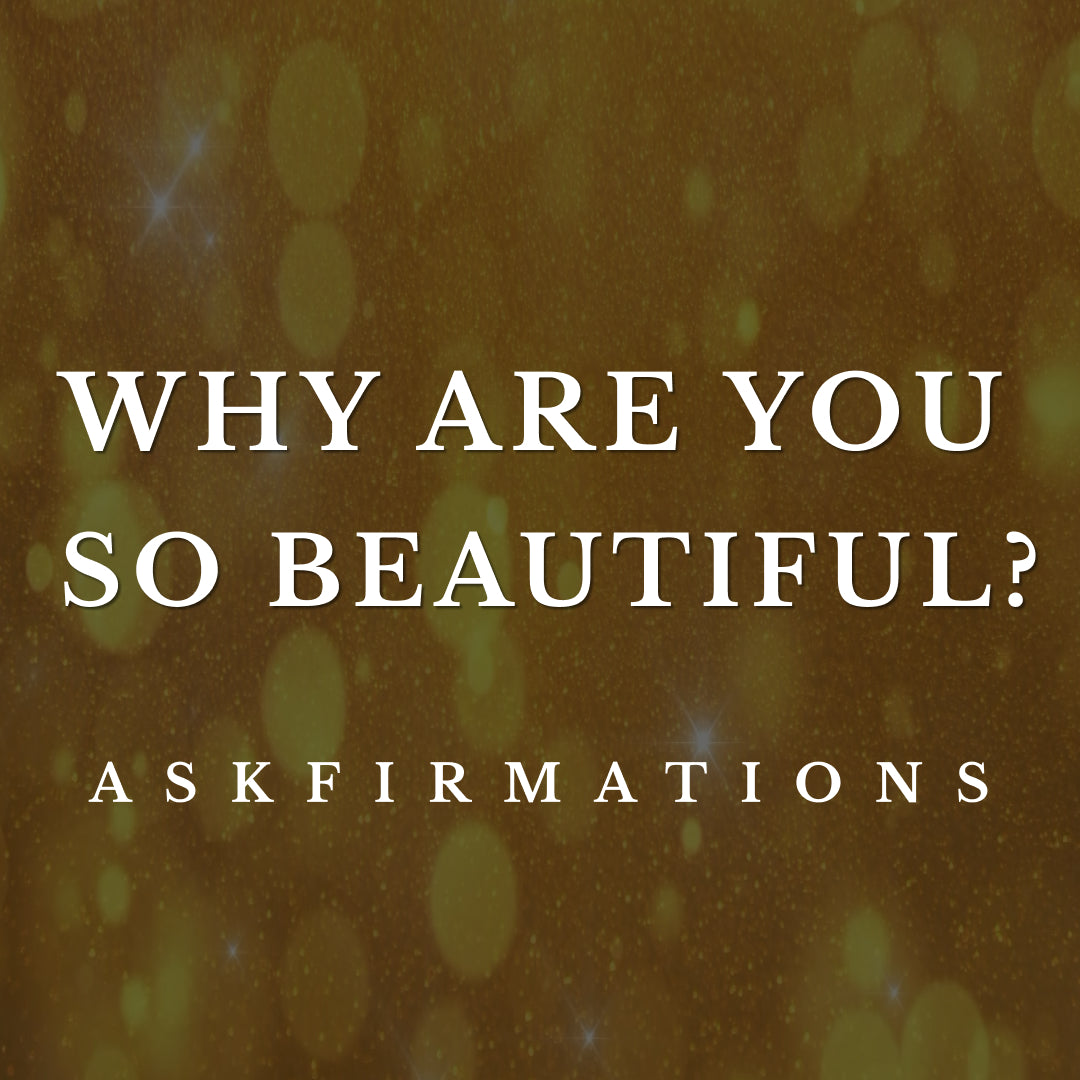 Why are you so beautiful? | Beauty Askfirmations for Sleep (639 Hz)