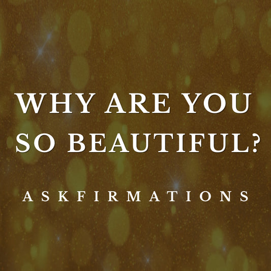 Why are you so beautiful? | Beauty Askfirmations for Sleep (639 Hz)